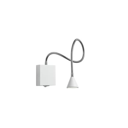 Lucide 18293/03/31 - LED Lampada flessibile piccola BUDDY LED/4W/230V bianco