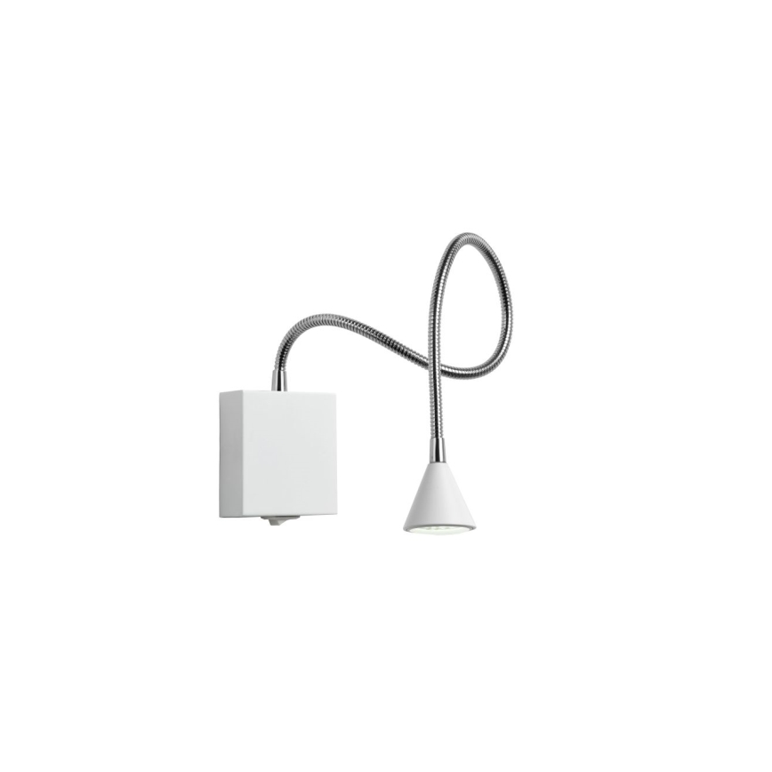 Lucide 18293/03/31 - LED Lampada flessibile piccola BUDDY LED/4W/230V bianco
