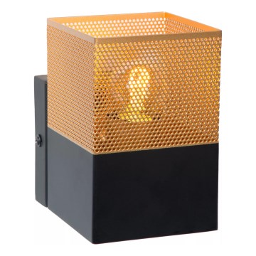 Lucide 21223/01/02 - Applique RENATE 1xE27/40W/230V oro/nero