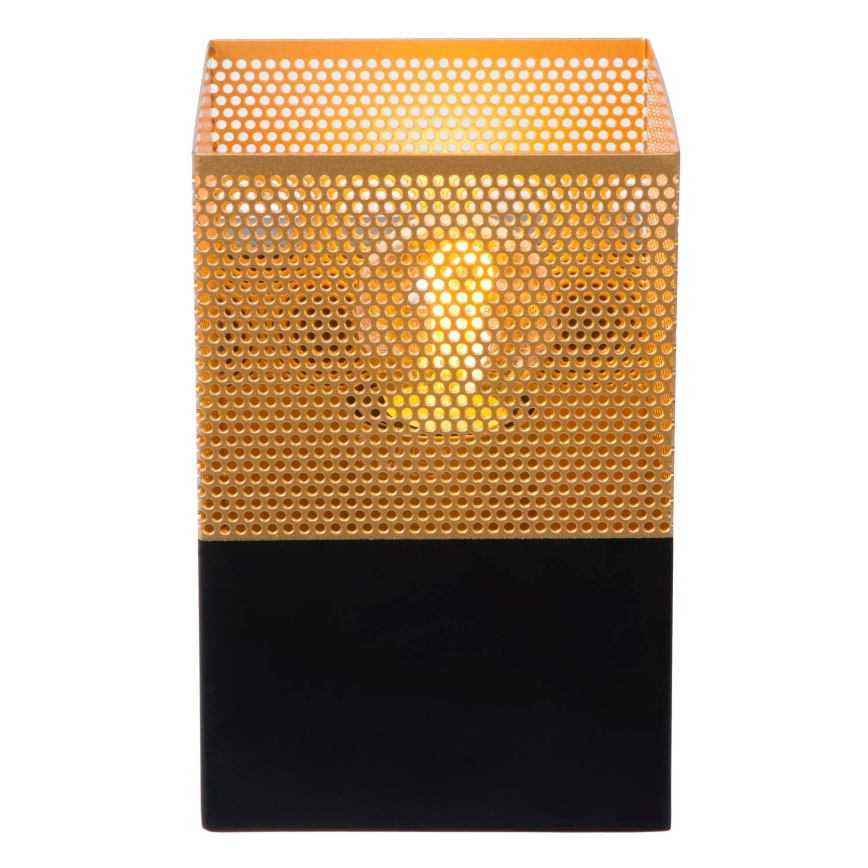 Lucide 21223/01/02 - Applique RENATE 1xE27/40W/230V oro/nero