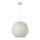 Lucide 21409/40/31 - Suspension OTONA 1xE27/60W/230V blanche