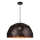 Lucide 21409/60/30 - Suspension OTONA 3xE27/60W/230V noire