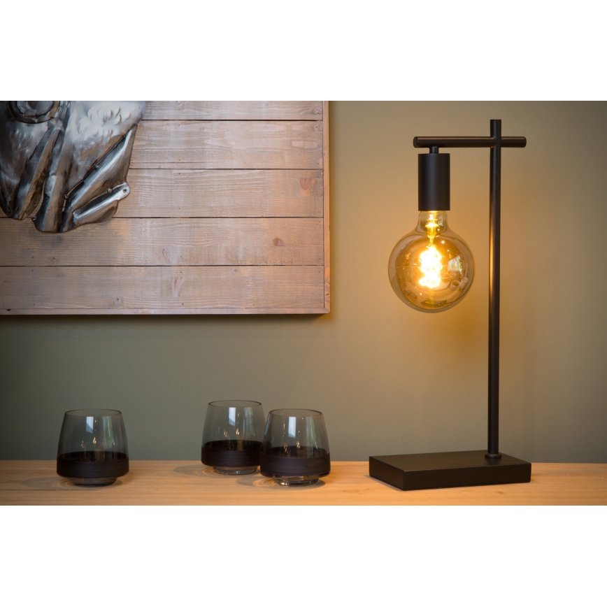 Lucide 21521/01/30 - Lampada da tavolo LEANNE 1xE27/40W/230V