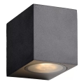 Lucide 22860/05/30 - Applique murale LED extérieure à intensité variable ZORA 1xGU10/5W/230V IP44
