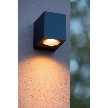 Lucide 22860/05/30 - Applique murale LED extérieure à intensité variable ZORA 1xGU10/5W/230V IP44