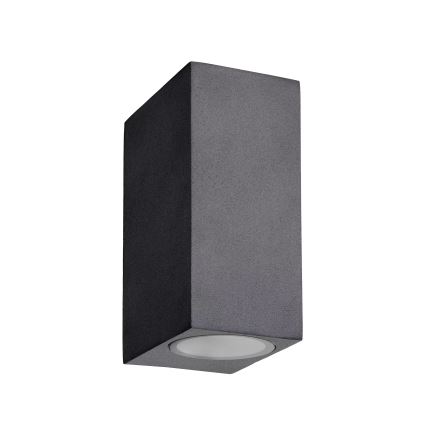 Lucide 22860/10/30 - LED Applique da esterno dimmerabile ZORA 2xGU10/5W/230V IP44