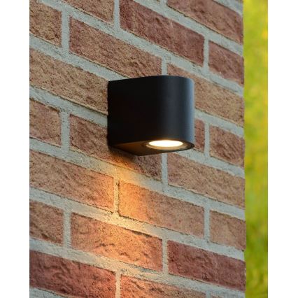 Lucide 22861/05/30 - Dimmbare LED-Outdoor-Wandleuchte ZORA 1xGU10/5W/230V IP44