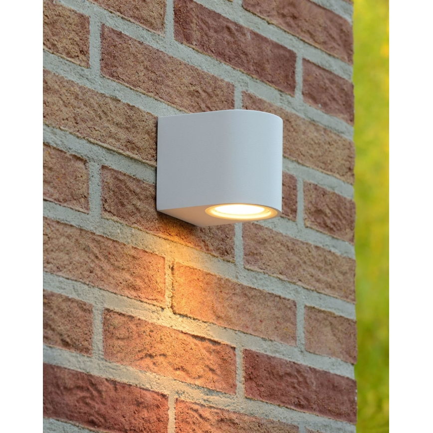 Lucide 22861/05/31 - Dimmbare LED-Outdoor-Wandleuchte ZORA 1xGU10/5W/230V IP44