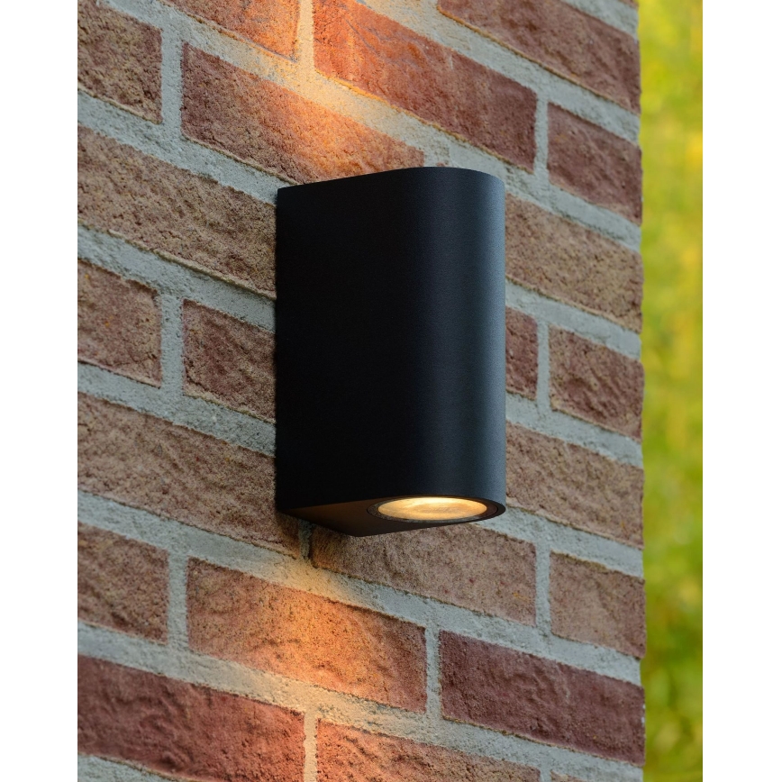 Lucide 22861/10/30 - LED Aussen Wandleuchte ZORA-LED 2xGU10/5W/230V