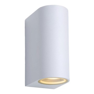 Lucide 22861/10/31 - Dimmbare LED-Outdoor-Wandleuchte ZORA 2xGU10/5W/230V IP44