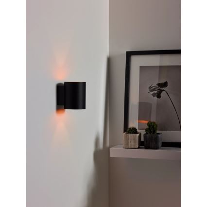 Lucide 23252/01/30 - Wandleuchte XERA 1xG9/42W/230V schwarz