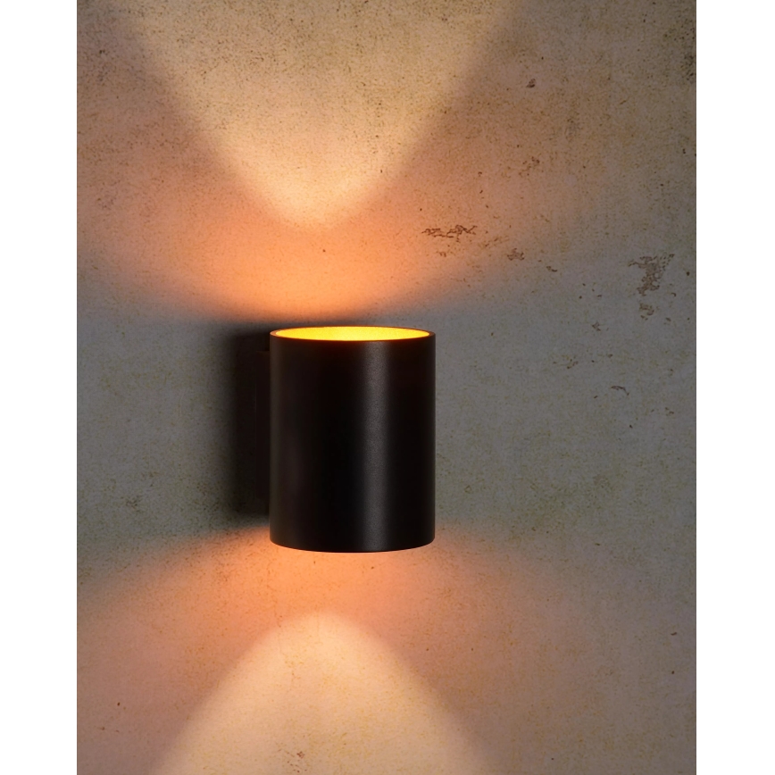 Lucide 23252/01/30 - Wandleuchte XERA 1xG9/42W/230V schwarz