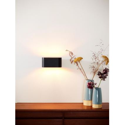 Lucide 23254/01/30 - Wandleuchte XERA 1xG9/42W/230V schwarz
