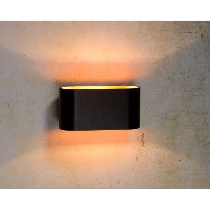 Lucide 23254/01/30 - Wandleuchte XERA 1xG9/42W/230V schwarz