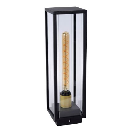 Lucide 27805/50/30 - Außenleuchte LAURENS 1xE27/15W/230V IP54 50 cm schwarz
