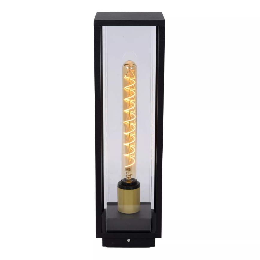 Lucide 27805/50/30 - Außenleuchte LAURENS 1xE27/15W/230V IP54 50 cm schwarz