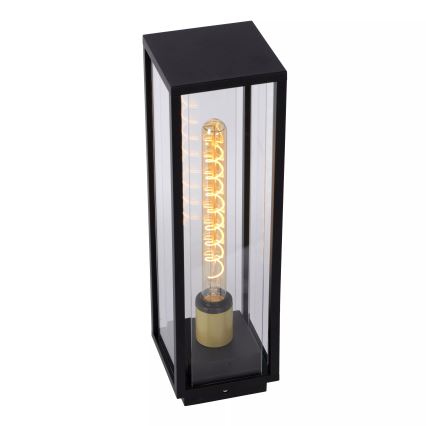 Lucide 27805/50/30 - Außenleuchte LAURENS 1xE27/15W/230V IP54 50 cm schwarz