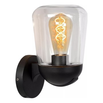 Lucide 27837/01/30 - Outdoor-Wandleuchte TULSA 1xE27/40W/230V IP44 schwarz