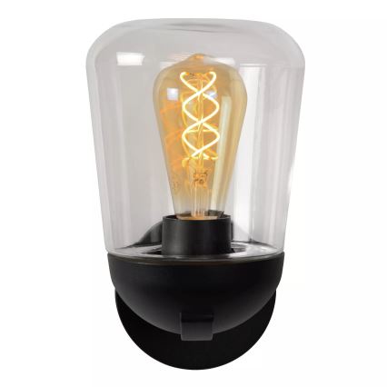 Lucide 27837/01/30 - Outdoor-Wandleuchte TULSA 1xE27/40W/230V IP44 schwarz