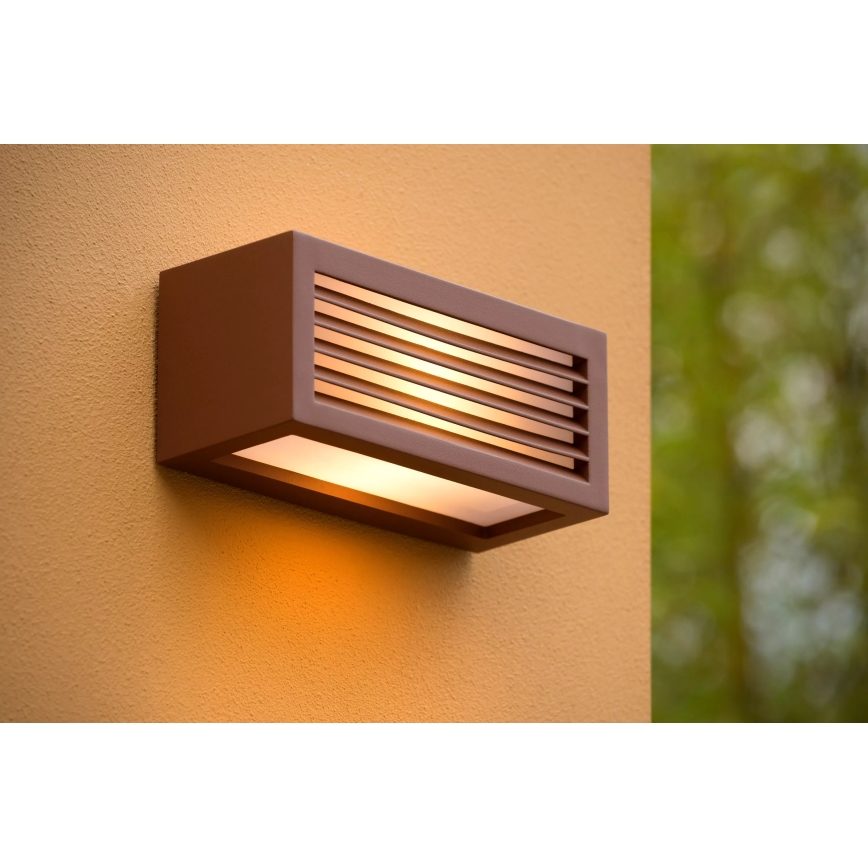 Lucide 27853/01/97 - Wandleuchte DIMO 1xE27/18W/230V IP54