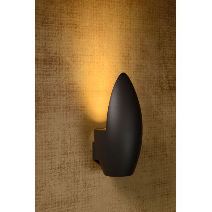 Lucide 27854/01/30 - Applique da esterno ELDO 1xGU10/35W/230V nero