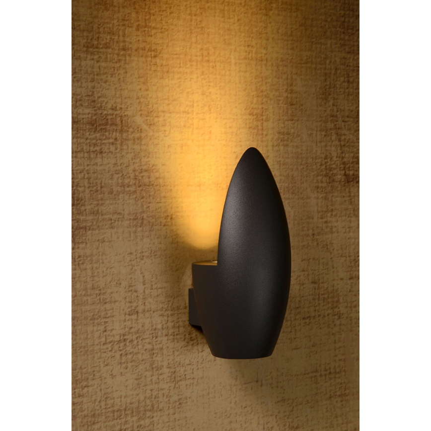 Lucide 27854/01/30 - Applique da esterno ELDO 1xGU10/35W/230V nero