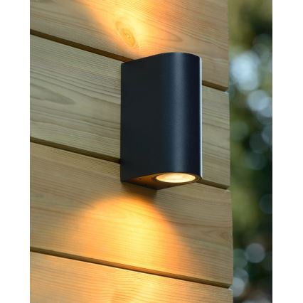 Lucide 27863/02/30 - Outdoor-Wandleuchte BOOGY 2xGU10/5W/230V IP44
