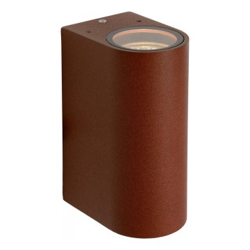 Lucide 27863/02/97 - Applique da esterno BOOGY 2xGU10/5W/230V IP44