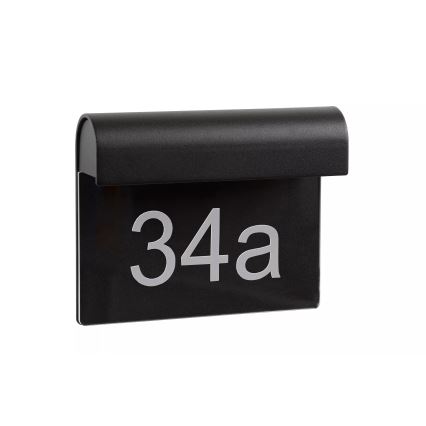 Lucide 27881/06/30 - Numéro de maison THESI LED/6W/230V IP54