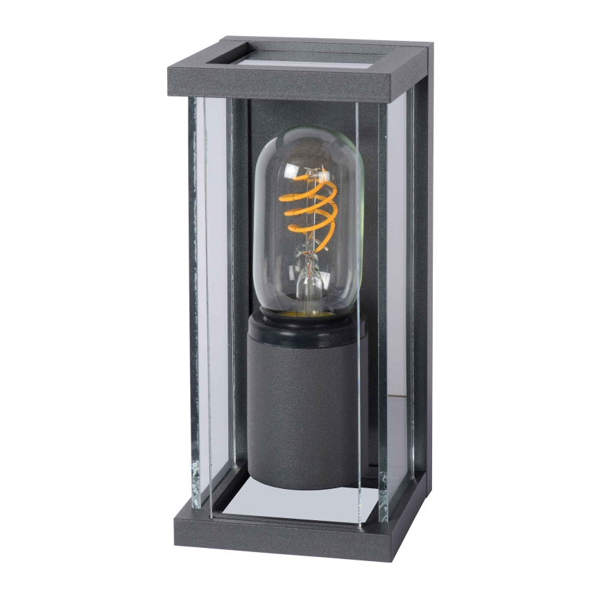 Lucide 27885/01/30 - Outdoor-Wandleuchte CLAIRE 1xE27/15W/230V IP54 schwarz