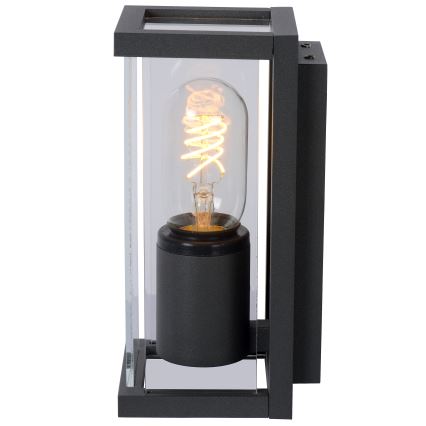 Lucide 27885/01/30 - Outdoor-Wandleuchte CLAIRE 1xE27/15W/230V IP54 schwarz