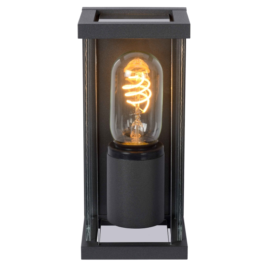 Lucide 27885/01/30 - Outdoor-Wandleuchte CLAIRE 1xE27/15W/230V IP54 schwarz