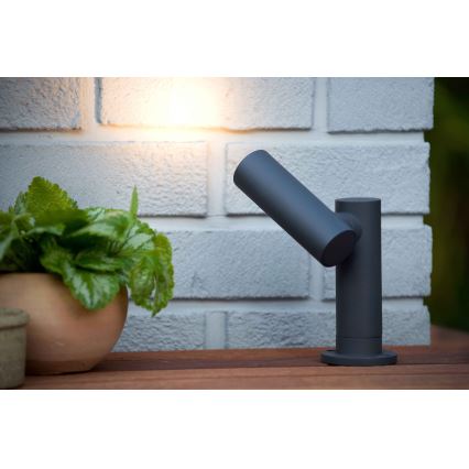 Lucide 27893/05/29 - LED-Außenleuchte TATUM LED/5W/230V IP65 14 cm anthrazit