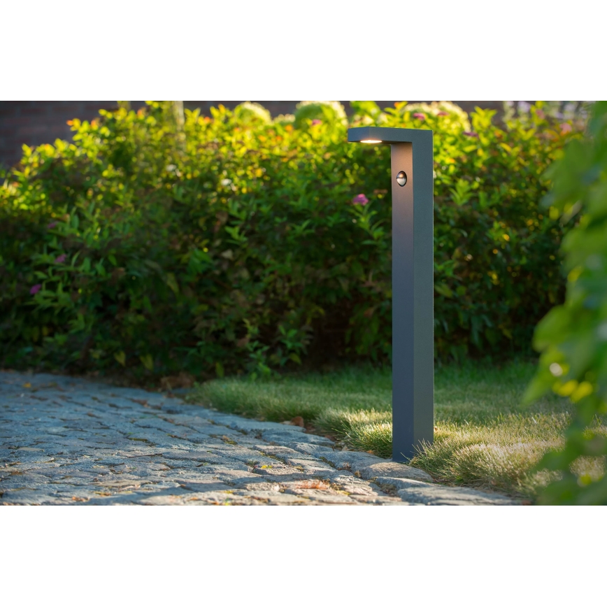 Lucide 28851/61/30 - Lampe d'extérieur LED avec détecteur TEXAS LED/7W/230V IP54