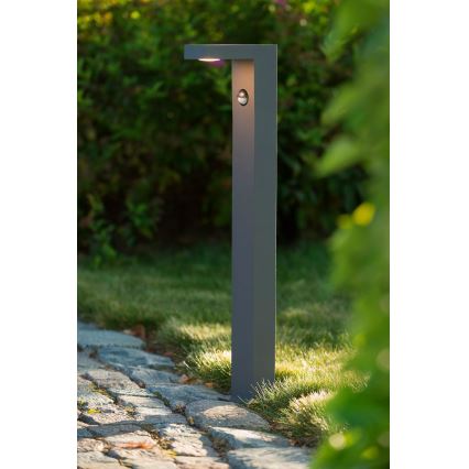 Lucide 28851/61/30 - Lampe d'extérieur LED avec détecteur TEXAS LED/7W/230V IP54