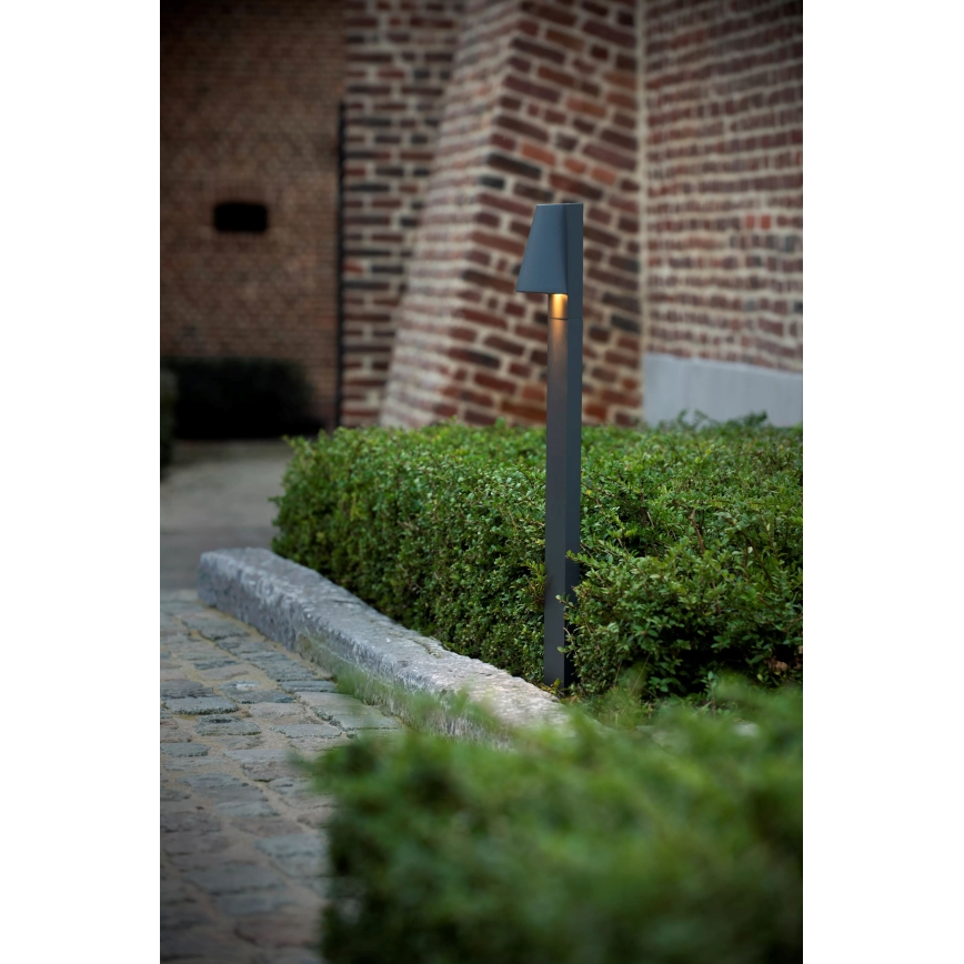 Lucide 29898/80/29 - Außenleuchte LIAM 1xGU10/35W/230V IP44 80 cm anthrazit