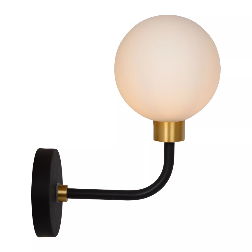 Lucide 30265/01/30 - Applique da bagno BEREND 1xG9/33W/230V IP44 nero