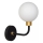 Lucide 30265/01/30 - Applique da bagno BEREND 1xG9/33W/230V IP44 nero