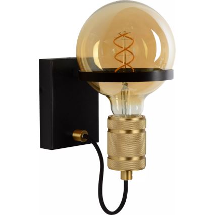 Lucide 30271/01/30 - Wandleuchte OTTELIEN 1xE27/60W/230V schwarz
