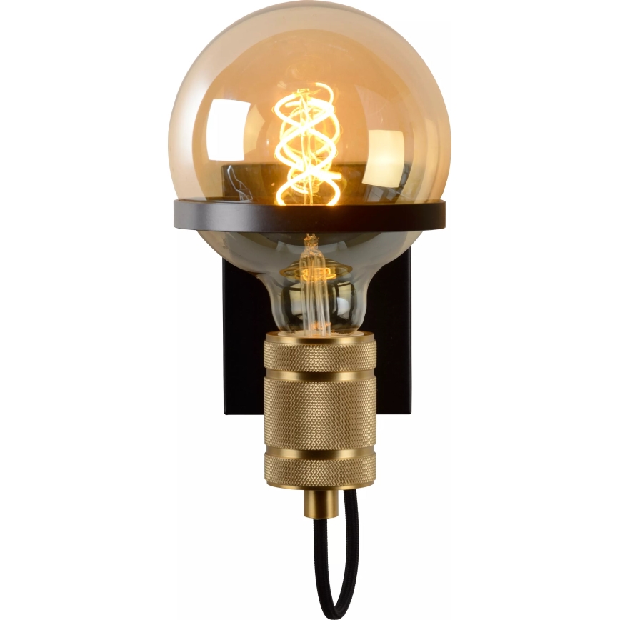 Lucide 30271/01/30 - Wandleuchte OTTELIEN 1xE27/60W/230V schwarz