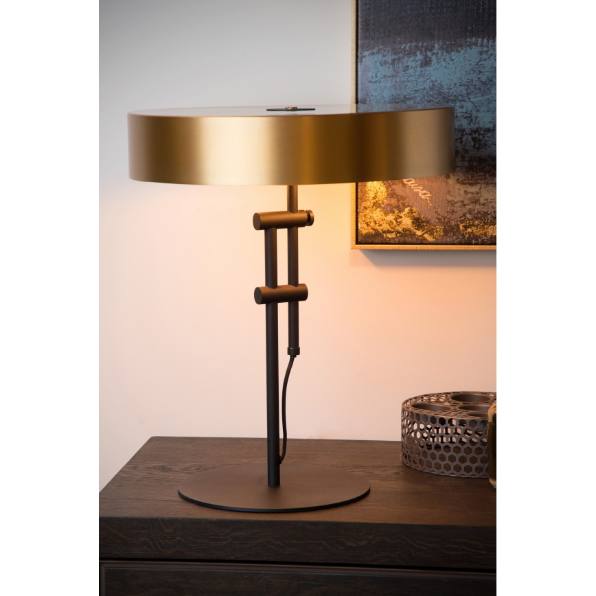Lucide 30570/02/02 - Lampada da tavolo GIADA 2xE27/60W/230V