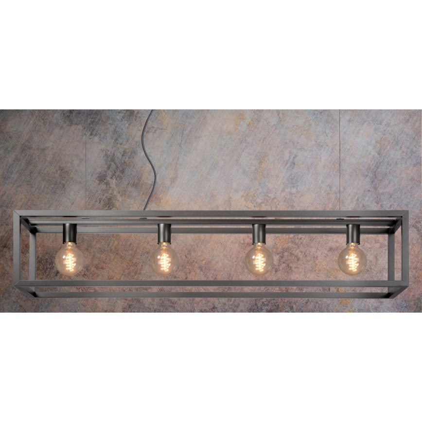 Lucide 31472/04/15 - Hängeleuchte ORIS 4xE27/60W/230V