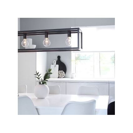 Lucide 31472/04/15 - Hängeleuchte ORIS 4xE27/60W/230V