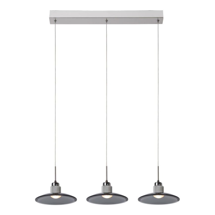 Lucide 32452/15/11 - Lampada LED a sospensione COSMO 3xLED/5W/230V cromo lucido