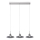 Lucide 32452/15/11 - Lampada LED a sospensione COSMO 3xLED/5W/230V cromo lucido