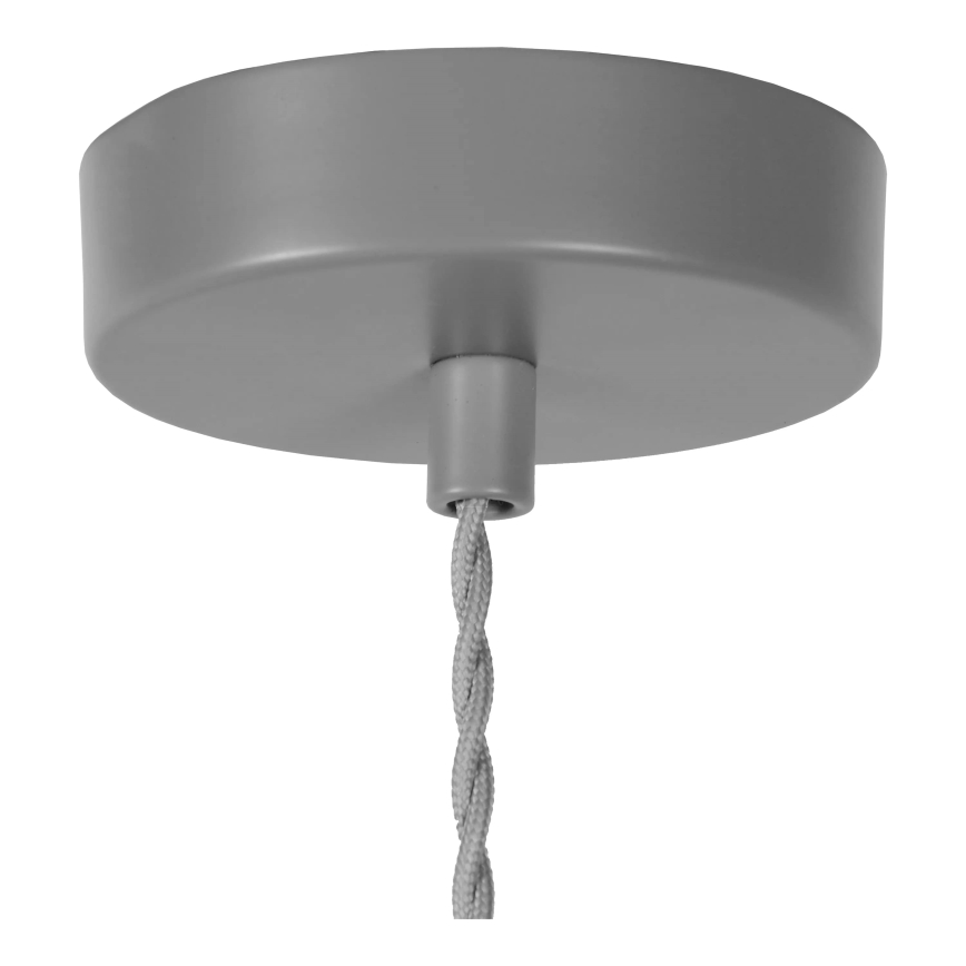 Lucide 34400/29/36 - Hängeleuchte ISLA 1xE14/40W/230V grau