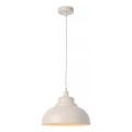 Lucide 34400/29/38 - Hängeleuchte ISLA 1xE14/40W/230V Cremefarbe