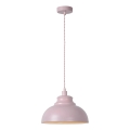 Lucide 34400/29/66 - Hängeleuchte ISLA 1xE14/40W/230V rosa