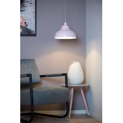 Lucide 34400/29/66 - Lampada a sospensione ISLA 1xE14/40W/230V rosa