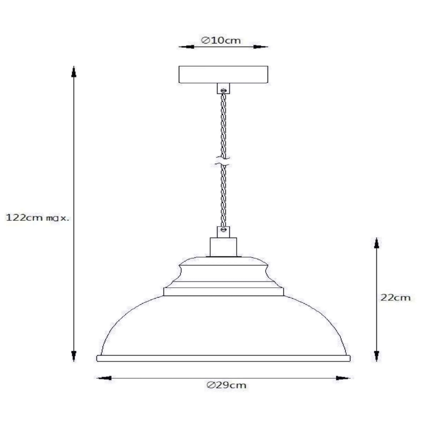 Lucide 34400/29/66 - Lampada a sospensione ISLA 1xE14/40W/230V rosa